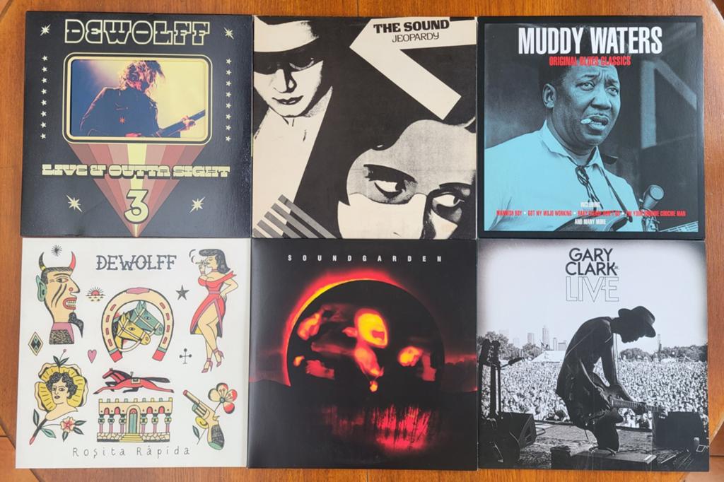Collectie/set vinyl-Lp's Soundgarden, The Sound, Dewolff, Cd's en Dvd's, Ophalen of Verzenden, Zo goed als nieuw, 12 inch, Alternative