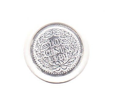 10 cent 1911, Verzenden, Koningin Wilhelmina, 10 cent, Losse munt