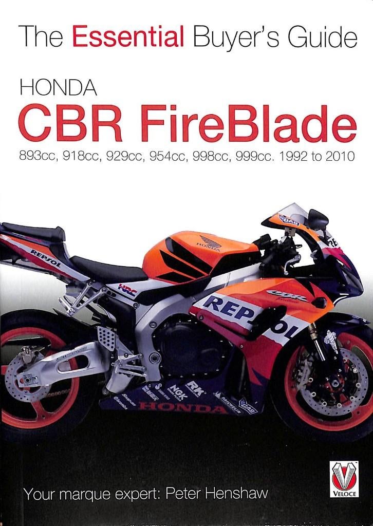Honda CBR Fireblade, Motoren, Handleidingen en Instructieboekjes, Honda, Verzenden