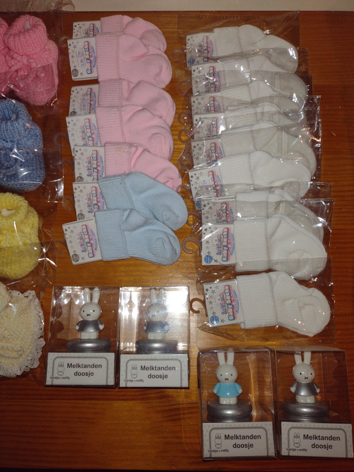 Partij baby artikelen NIEUW  36 delig., Baby socks, Nieuw, Ophalen of Verzenden, Nvt