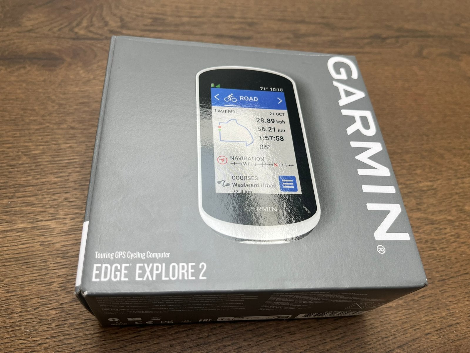 Garmin edge explore 2 fiets computer navigatie gps, Ophalen of Verzenden, GPS, Nieuw