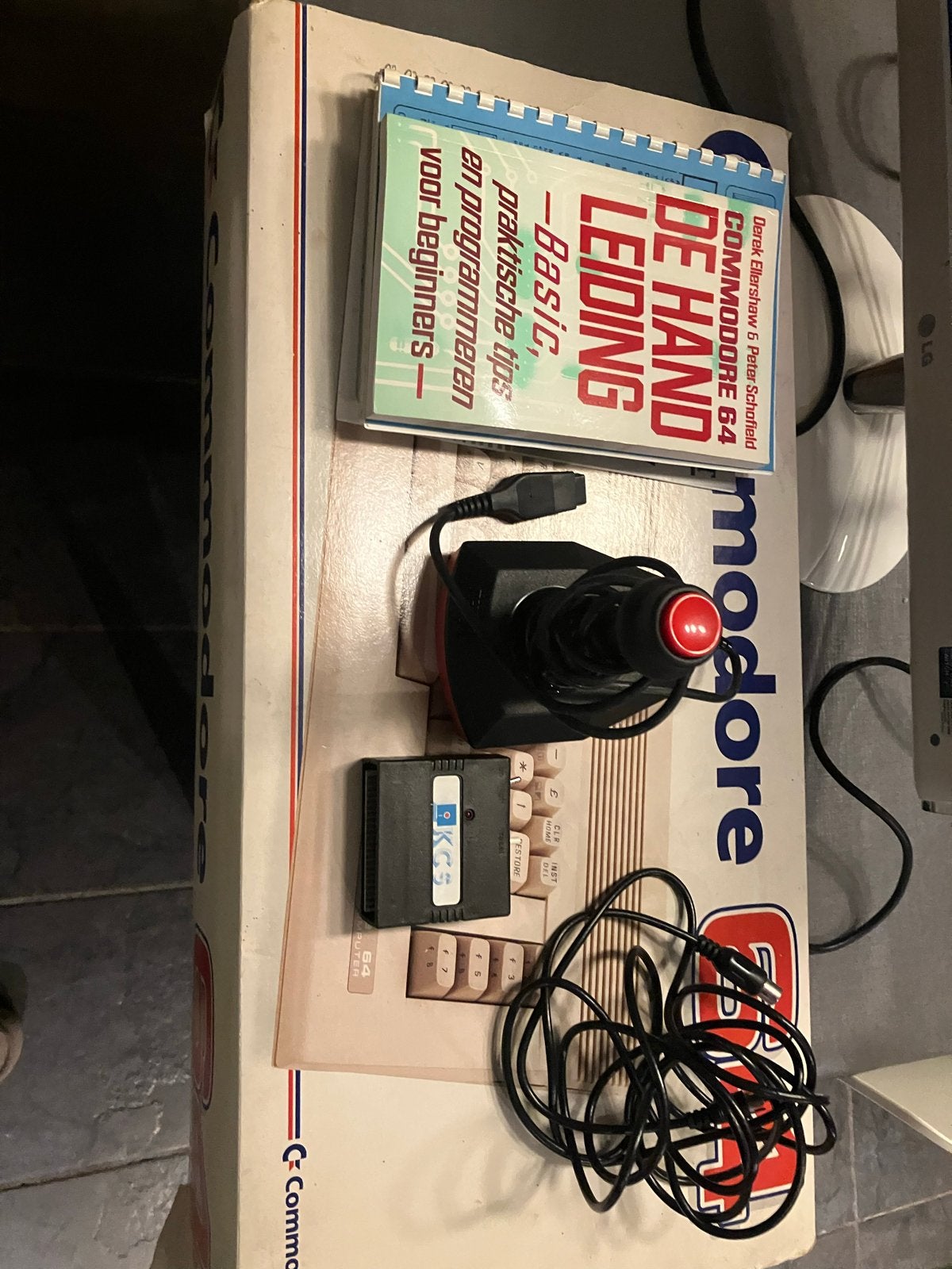 Commodore 64 Compleet met Accessoires en Boeken, Ophalen, Gebruikt