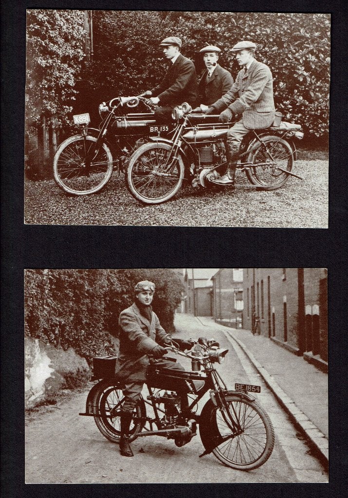 Oude motorfietsen: Minerva, Chater-Lea, Torpedo, Ophalen of Verzenden, Voor 1920, Ongelopen, Voertuig