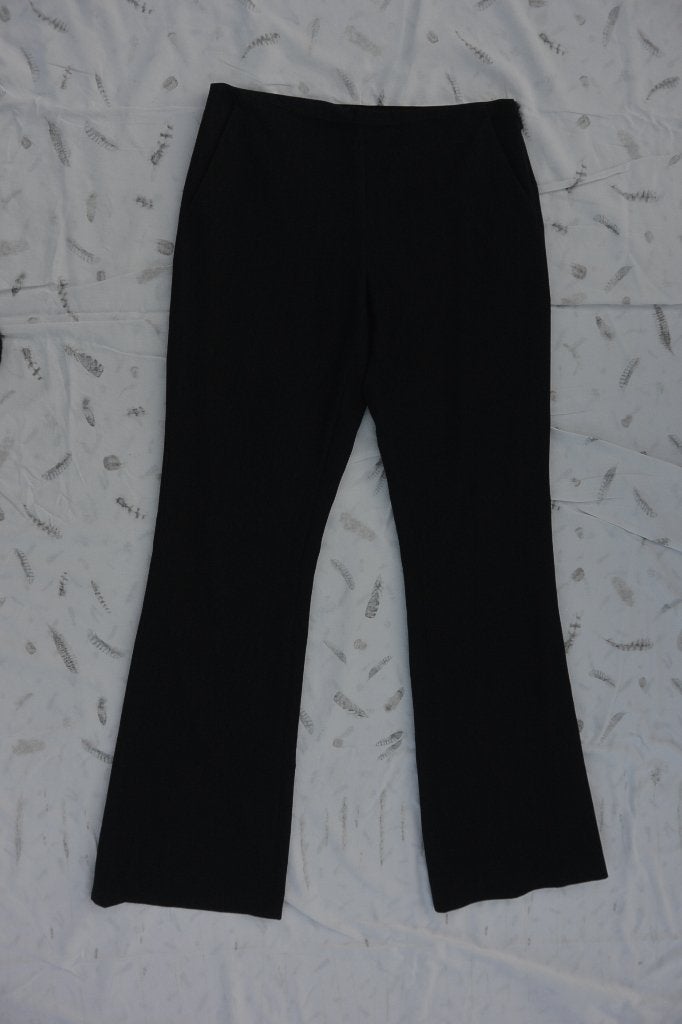Elie Tahari broek 38 donker blauw designer broek, Maat 38/40 (M), Elie Tahari, Blauw, Ophalen of Verzenden