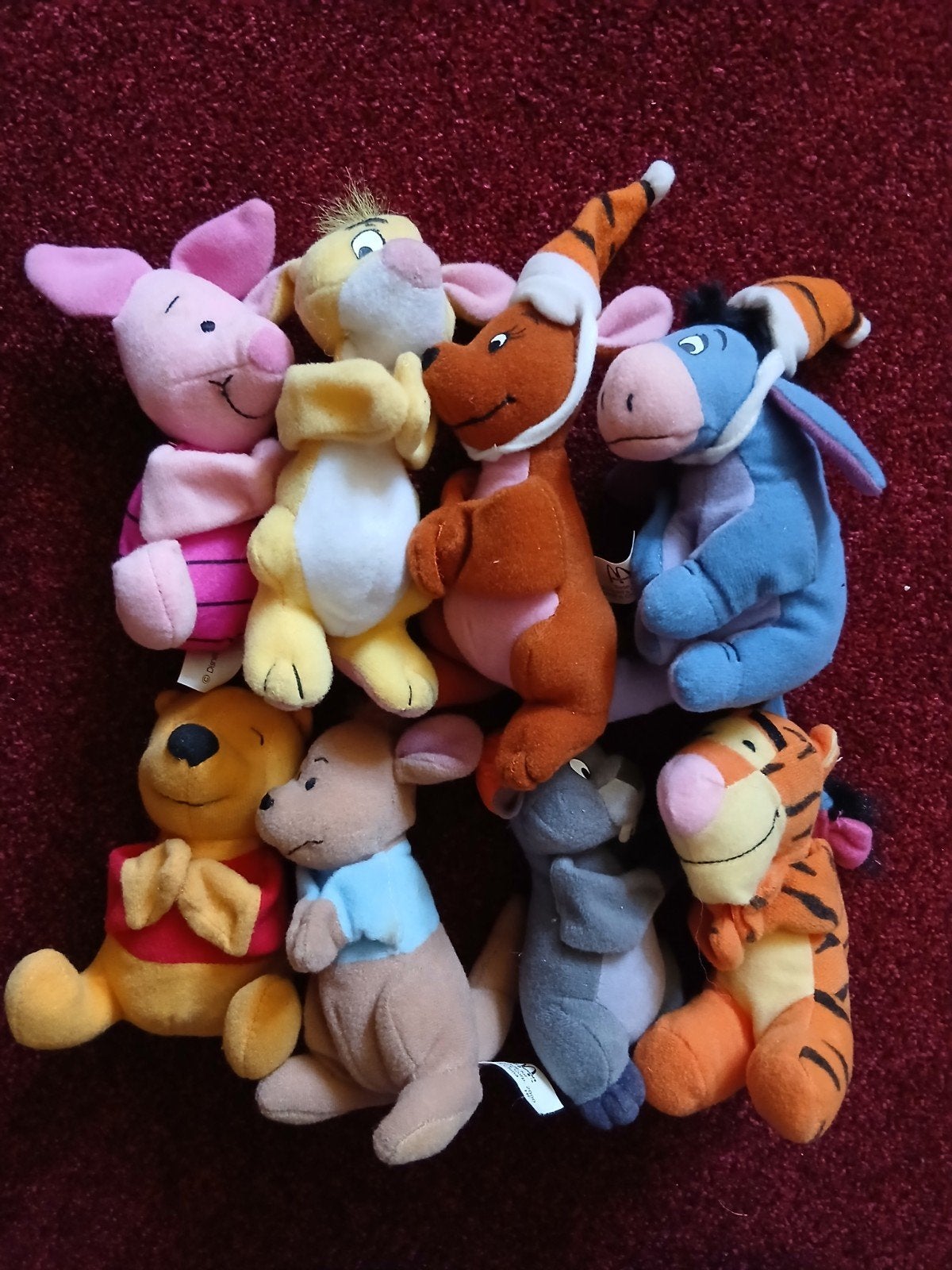Disney Winnie de Poeh en vrienden knuffels set, Kinderen en Baby's, Speelgoed | Knuffels en Pluche, Disney, Overige typen, Ophalen of Verzenden