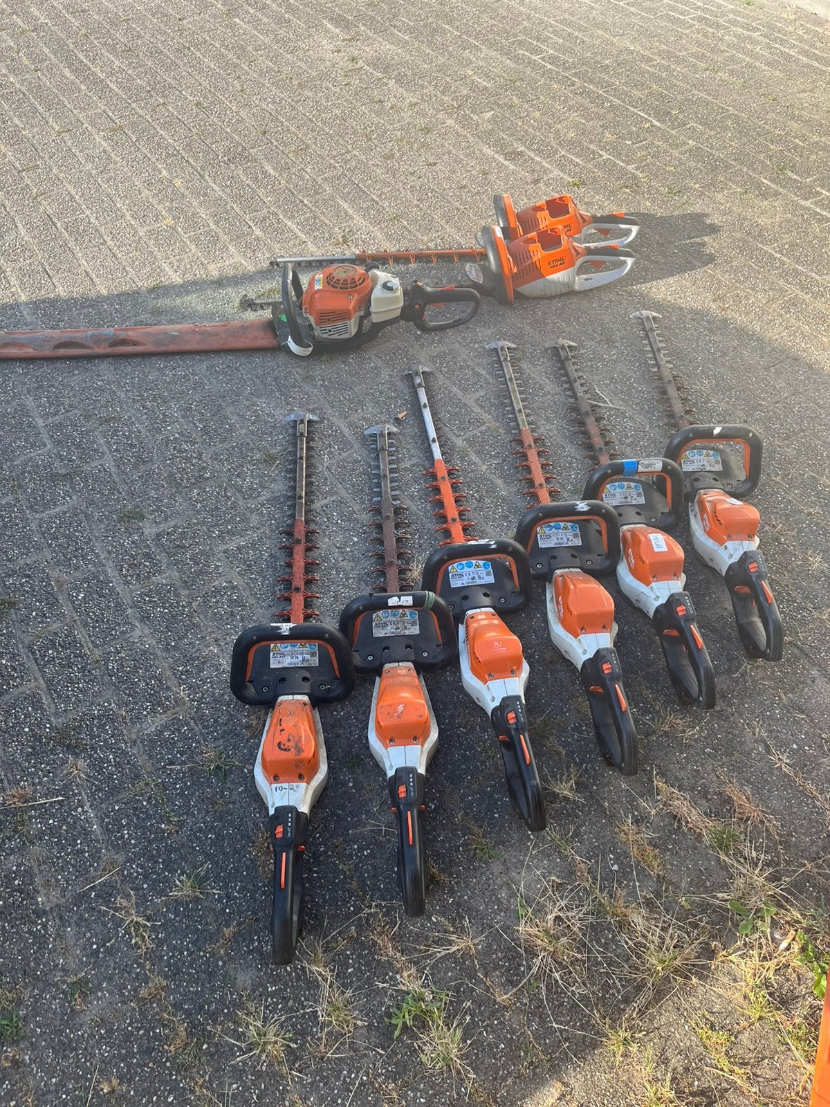 Stihl heggenscharen hsa 94 hsa 86, Ophalen of Verzenden, Gebruikt
