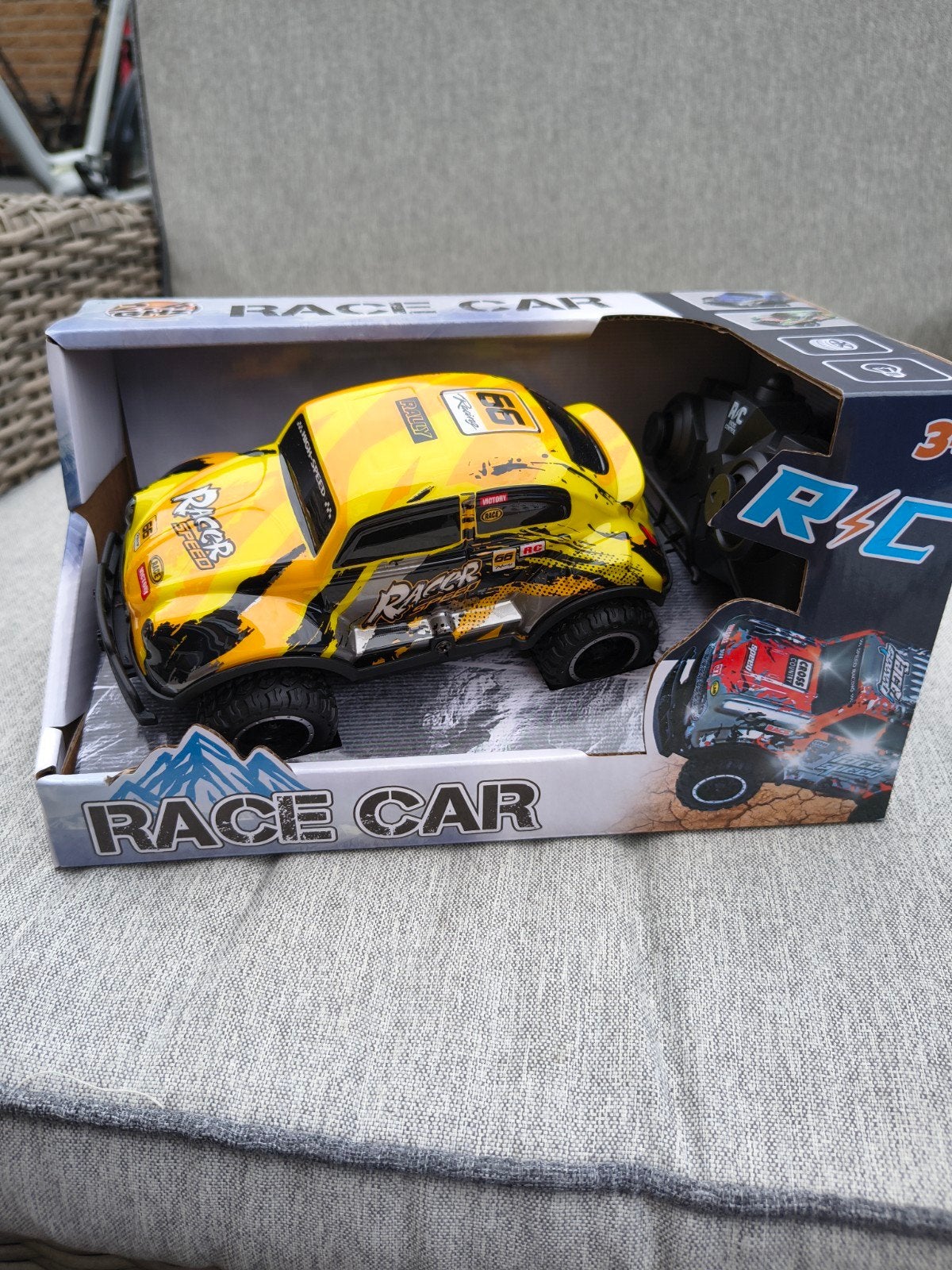Volkswagen Kever Baja RC Auto 2.4 GHZ met verlichting, Ophalen of Verzenden, Nieuw, Overige schalen