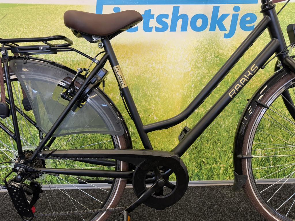 Fietshokje Amersfoort: Raaks Clarc damesfiets N7 H53, Fietsen en Brommers, Fietsen | Dames | Damesfietsen, 53 tot 56 cm, Versnellingen