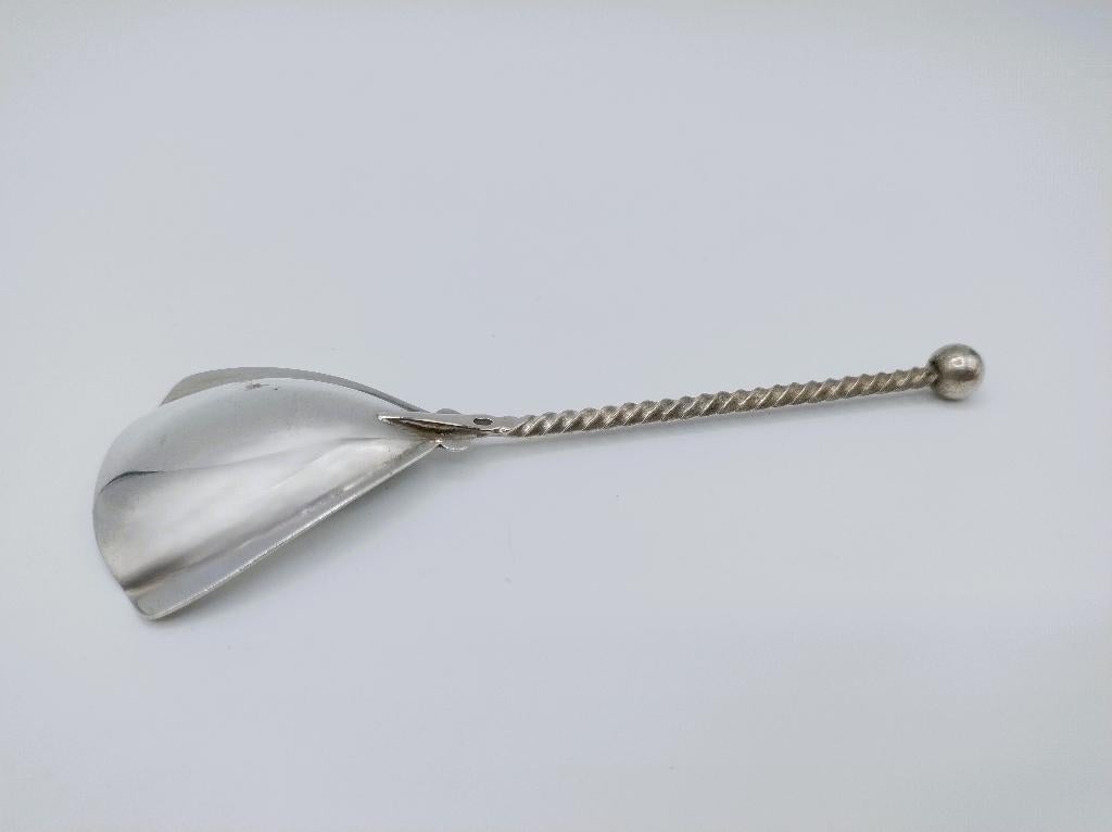 Zilveren suikerlepel, Fa. Gelderblom, Schoonhoven, Antiek en Kunst, Verzenden