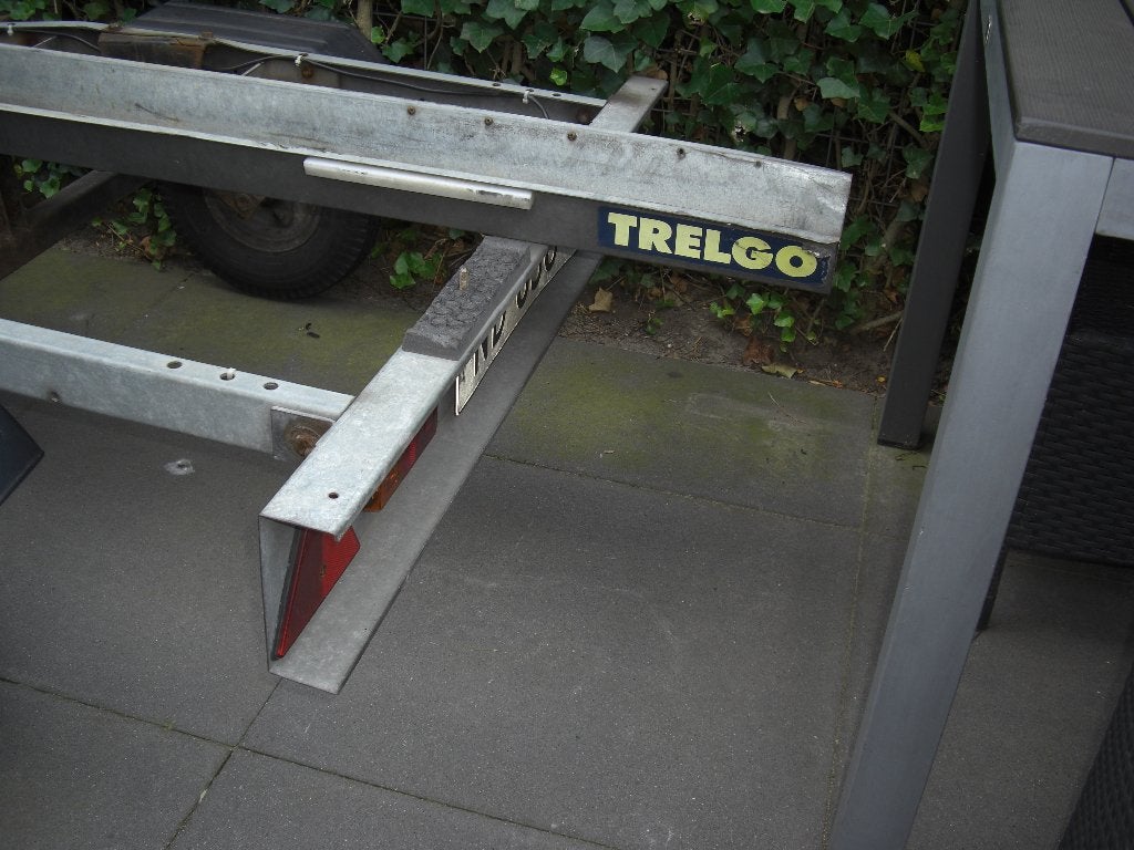 Motortrailer   Trelgo gezocht Max 125 breedtemaat, Ophalen, Gebruikt