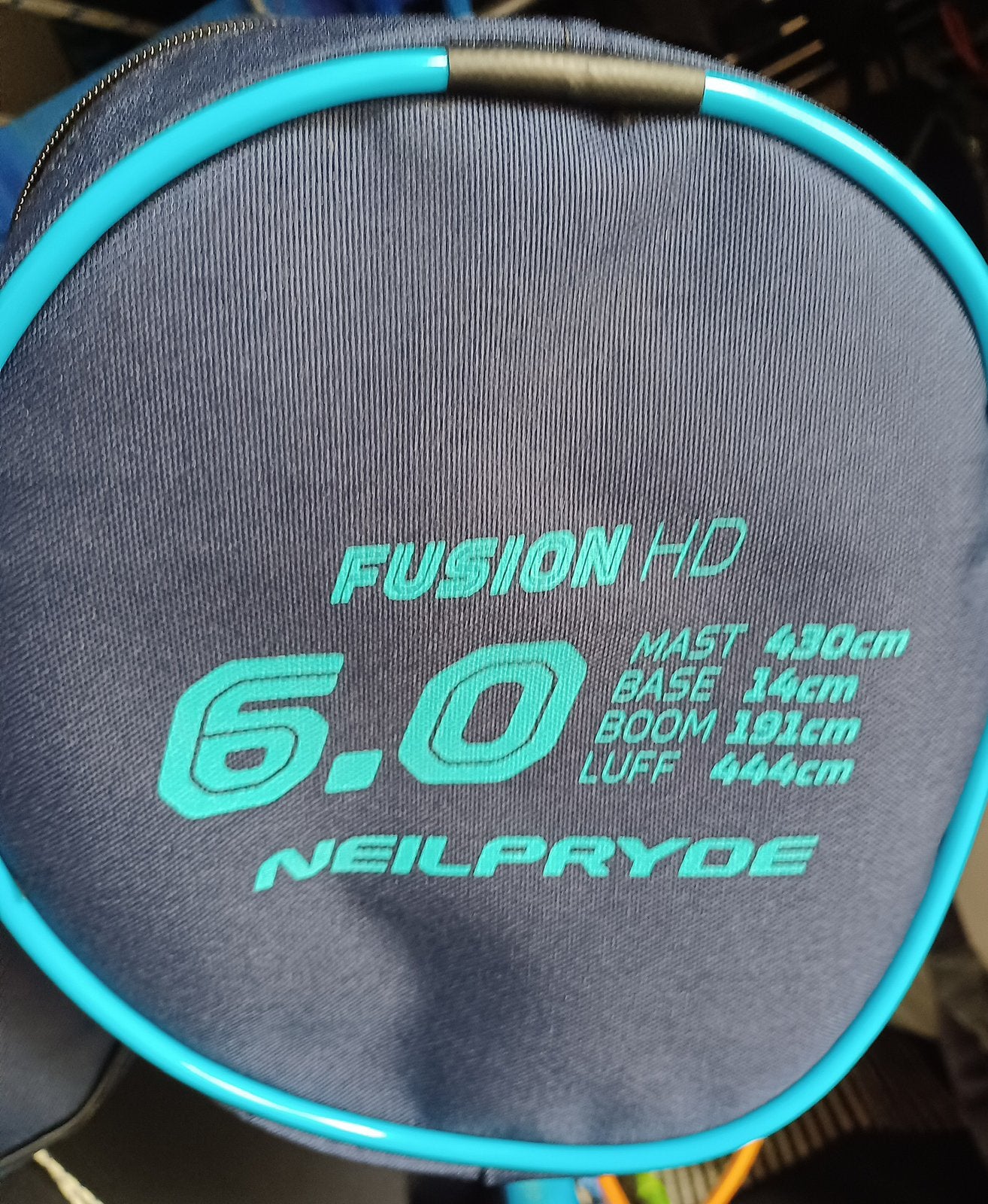 NEILPRYDE FUSION-HD 6.0 NEU, Watersport en Boten, Windsurfen, Ophalen, Met draagtas, 5 tot 6.5 m², Nieuw