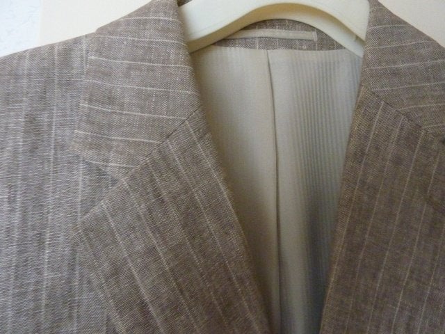 heren blazer  maat 58, Ophalen of Verzenden, Zo goed als nieuw, Maat 56/58 (XL), Beige