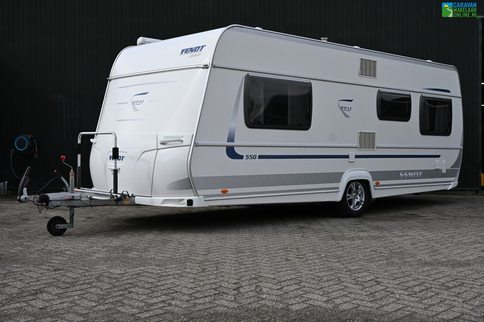 Fendt Opal 550 SG Mover Cassette Luifel Enkele bedden, Caravans en Kamperen, Rondzit, Bedrijf, Kachel, 1250 - 1500 kg