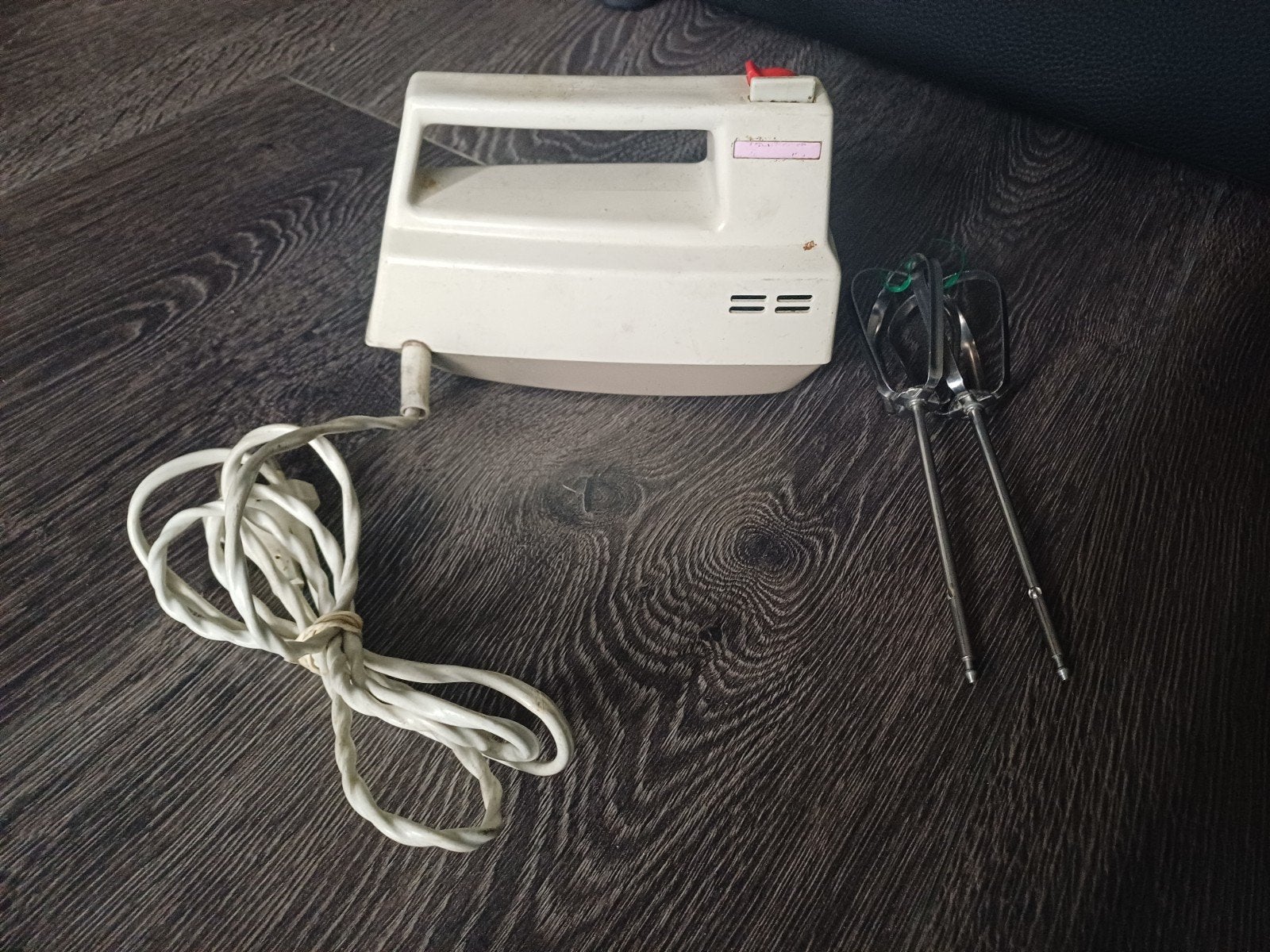 Vintage Philips handmixer HM 3060 - Made in Holland, Ophalen of Verzenden, Gebruikt, 3 snelheden of meer