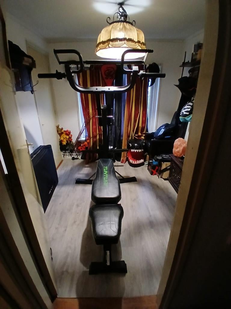 Tunturi Leverage Gym WT80, Ophalen, Zo goed als nieuw, Benen, Overige typen