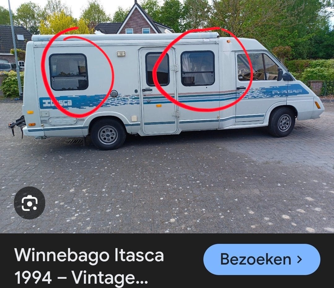 Aluminium ramen voor renovatie oldtimer winnebago camper, Caravans en Kamperen, Camper-accessoires, Ophalen, Gebruikt