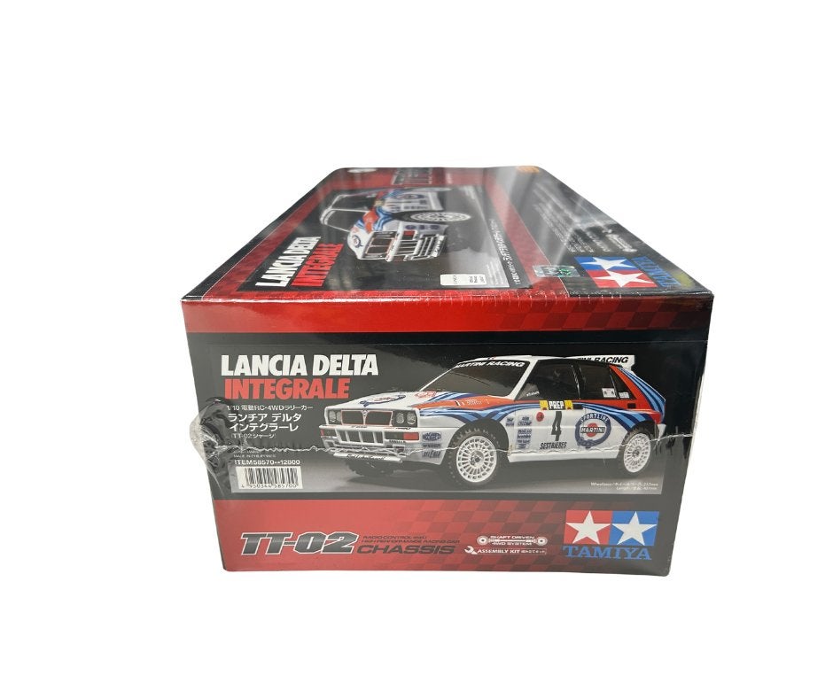 Tamiya 58570 1/10 RC Lancia Delta TT-02 rc auto, Verzenden, Schaal 1:10, Elektro, Auto onroad