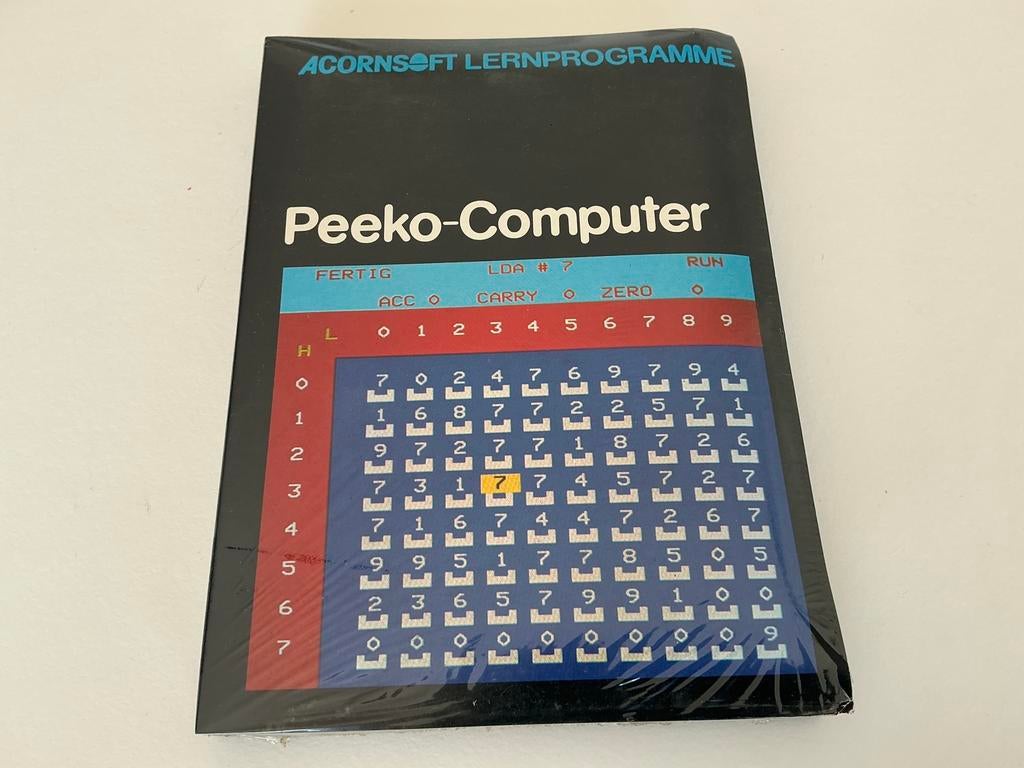 BBC Acorn  software datacassette  Peeko-Computer NOS sealed., Computers en Software, Ophalen of Verzenden, BBC Acorn, NA, NA