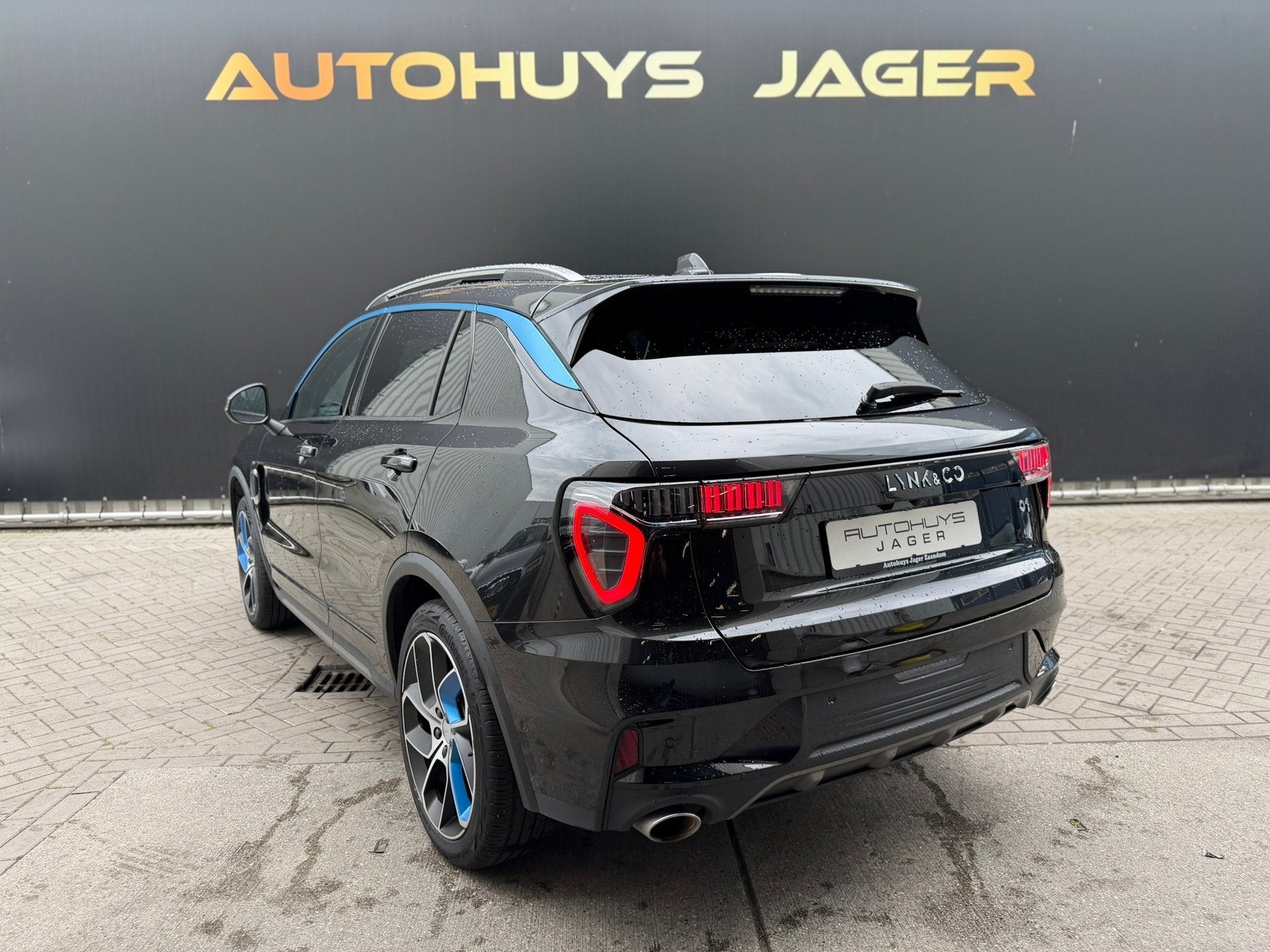 Lynk & Co 01 1.5 Pano DonkereHEMEL 360 Memory Carplay Hybrid, Auto's, Dealer onderhouden, Stof, Zwart, Zwart