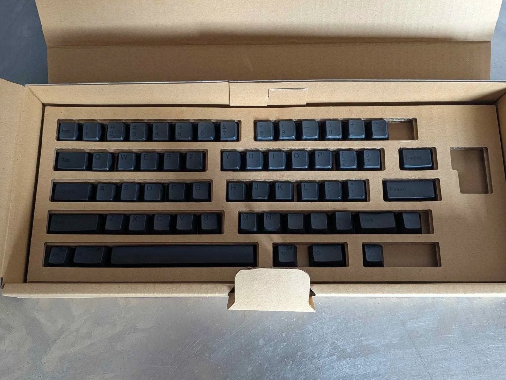 HHKB keycap set zwart, Ophalen of Verzenden, Qwerty, Zo goed als nieuw