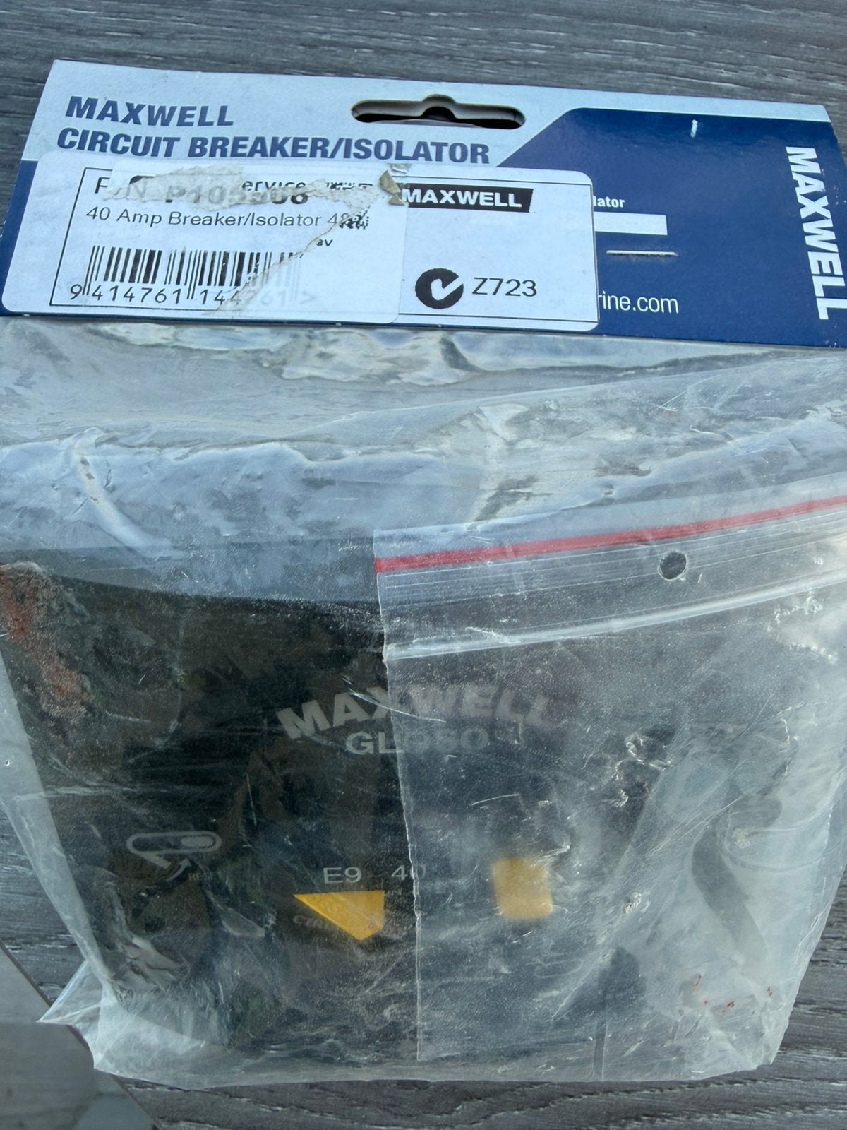 Maxwell circuit breaker, Ophalen of Verzenden, Nieuw, Kabel of Apparatuur