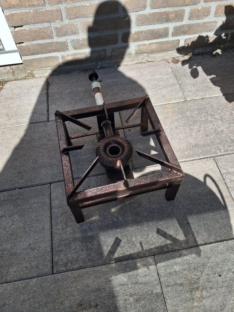 wokbrander, kookbrander, Ophalen, Zo goed als nieuw
