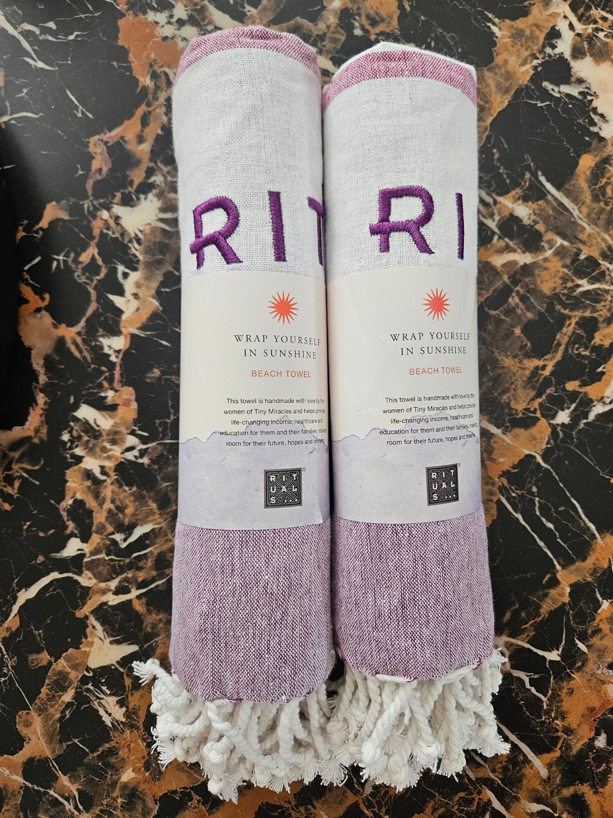 Rituals Strandhanddoek/hammamdoek - Nieuw en Ongebruikt, Verzenden, Nieuw, Handdoek