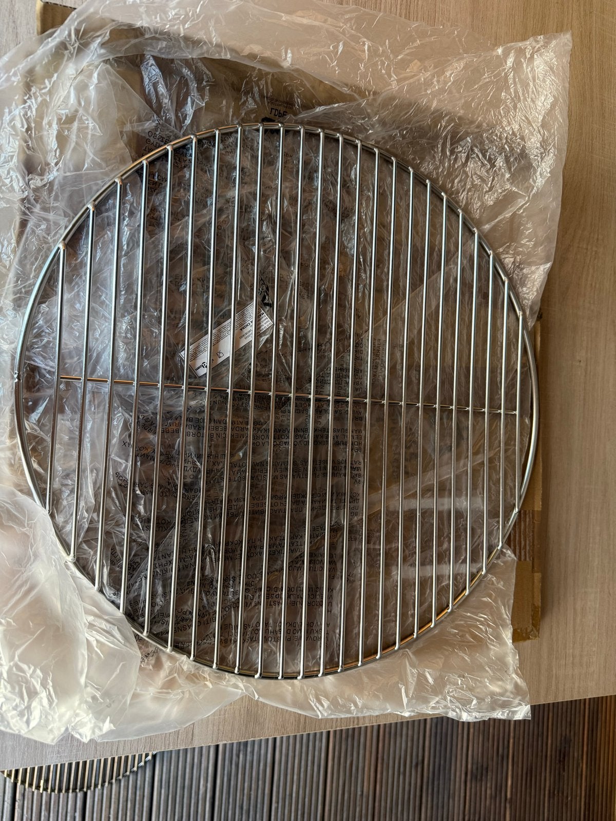 Nieuw grillrooster staal 47 cm Kamado, Tuin en Terras, Ophalen, Nieuw