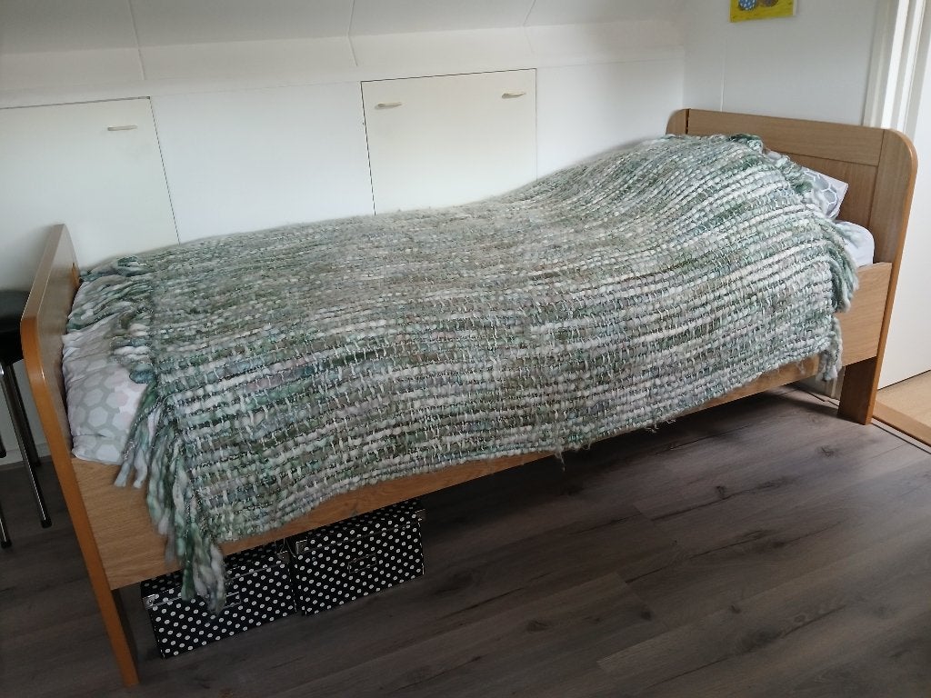 seniorenbed, Ophalen, 100 cm, Eenpersoons, Zo goed als nieuw
