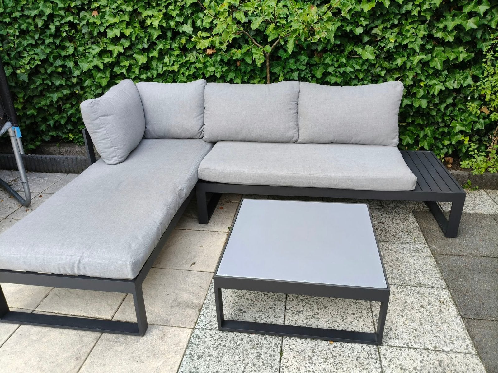 Prachtige loungset Vinci z.g.n, Tuin en Terras, Ophalen of Verzenden, Zo goed als nieuw