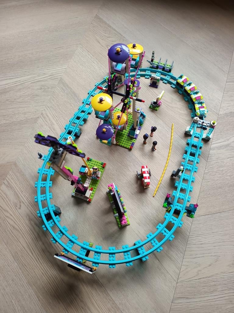 LEGO Friends Heartlake City Kermis Achtbaan 41130, Kinderen en Baby's, Speelgoed | Duplo en Lego, Ophalen of Verzenden, Zo goed als nieuw