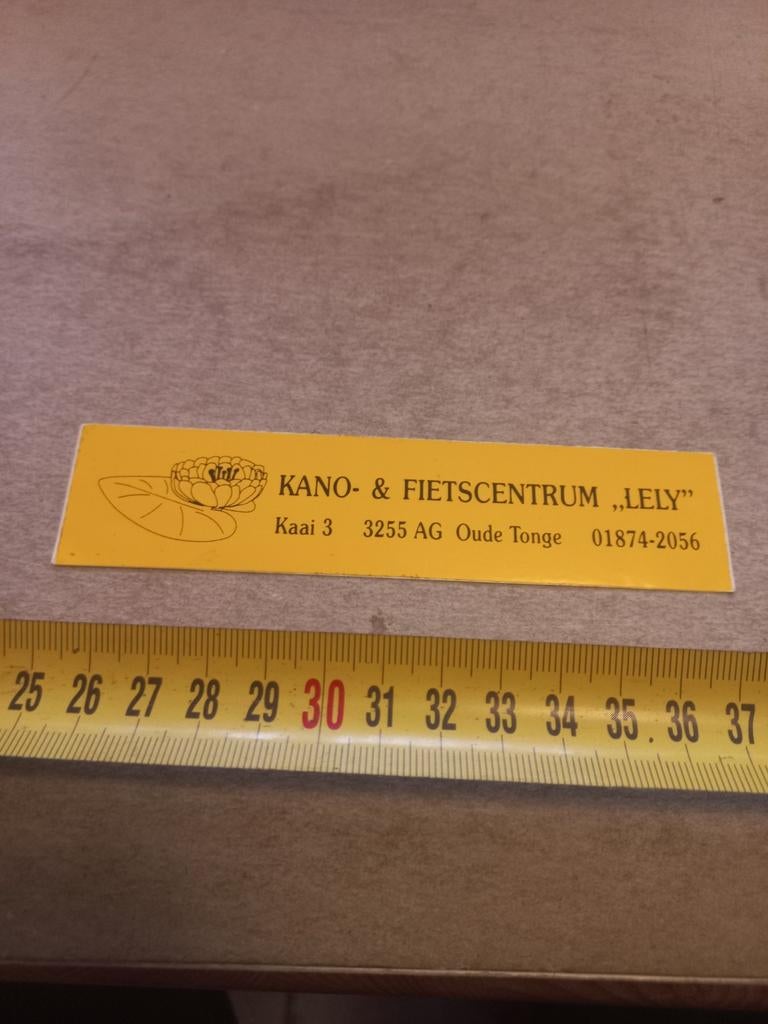 Kano/fietscentrum lely oude tonge, Ophalen of Verzenden, Zo goed als nieuw