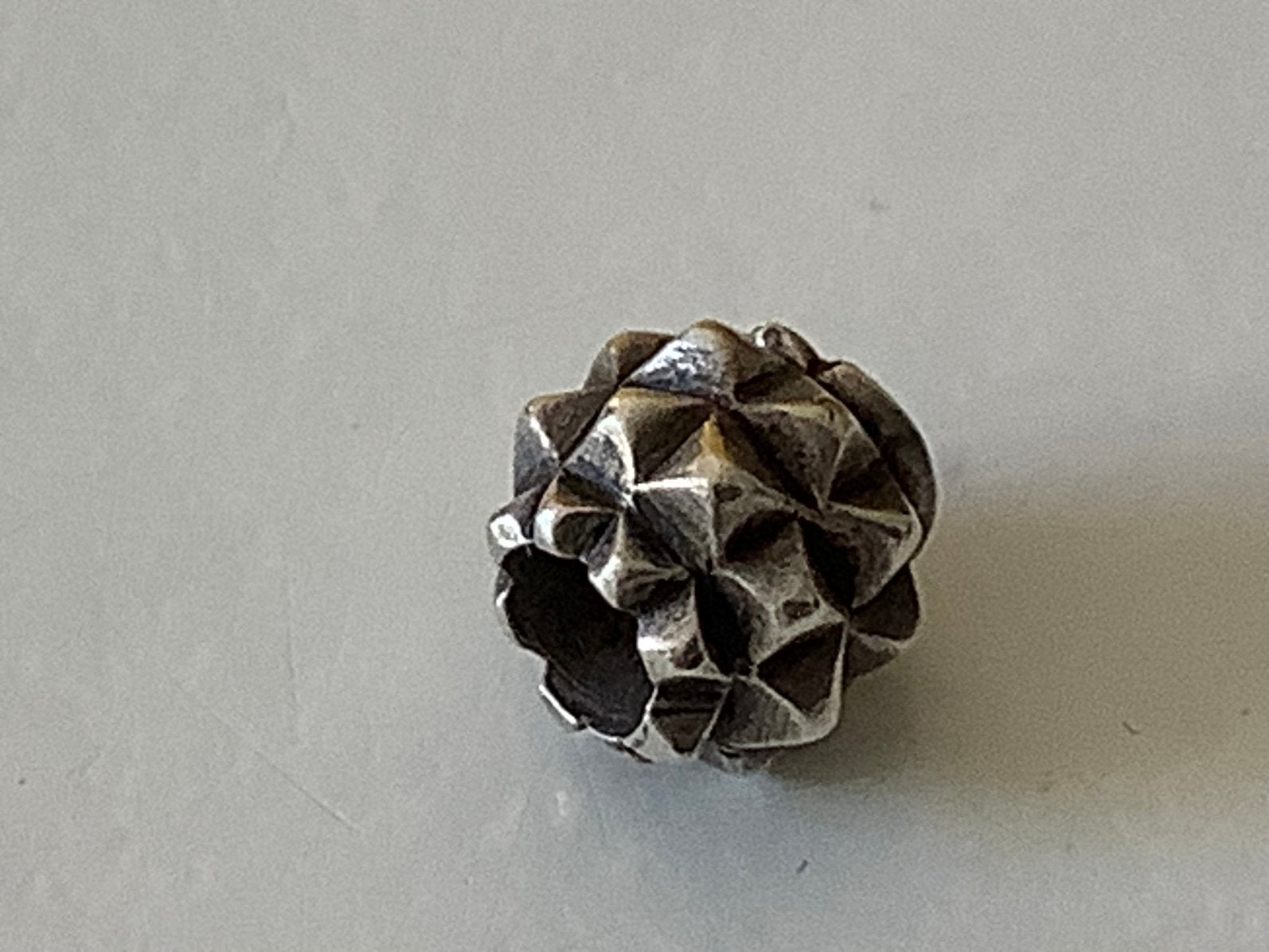 Trollbeads museum bead, pyramids, zeer zeldzaam, Ophalen of Verzenden, Zo goed als nieuw, Zilver, Trollbeads