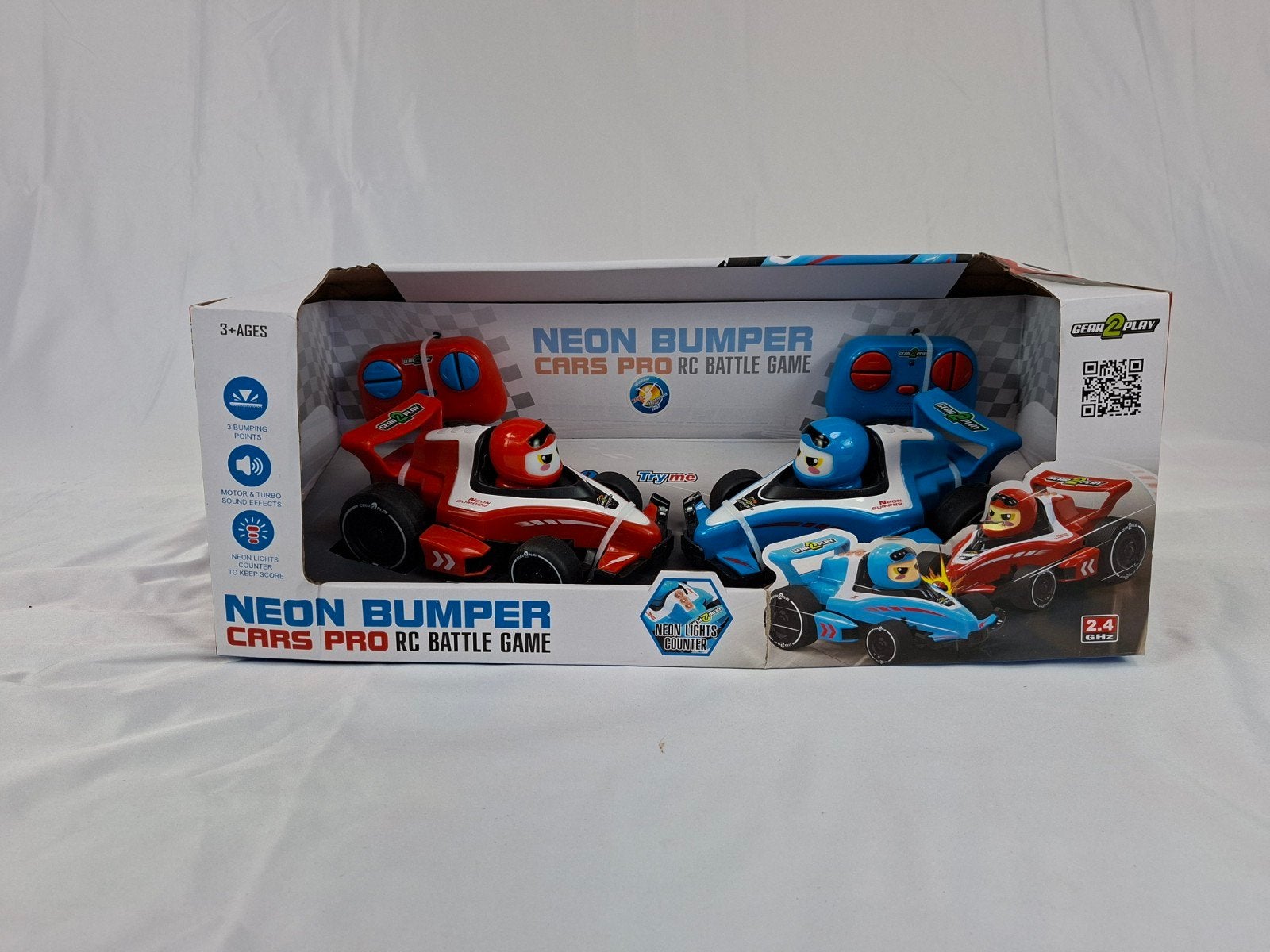 Gear2play neon bumper Cars Pro, nieuw in doos, Ophalen of Verzenden, Nieuw, Overige typen