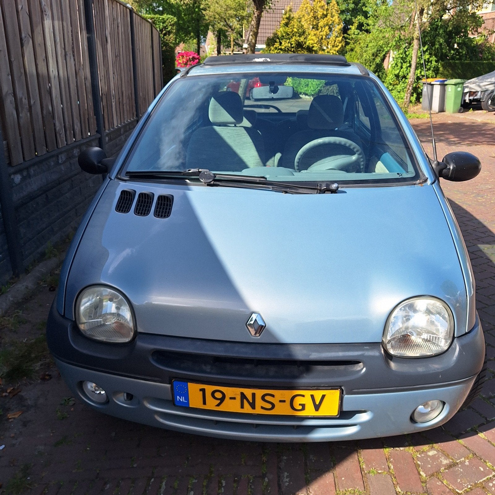 Te Koop Renault Twingo bj 2004, Auto's, Twingo, Blauw, Handgeschakeld, Particulier