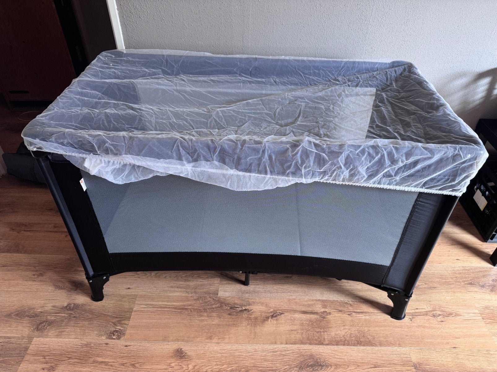 Qute Q-sleep campingbedje met extra matras, Ophalen, Gebruikt, Rechthoekig