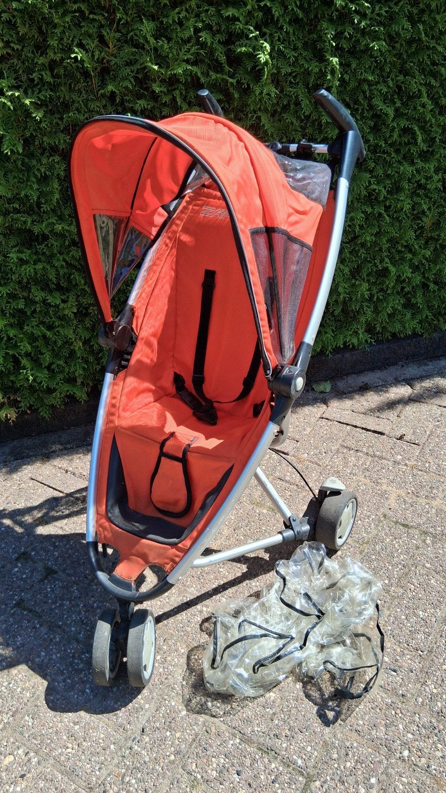 Quinny Zapp Buggy  met regenhoes, Ophalen, Gebruikt, Quinny, Zonnekap