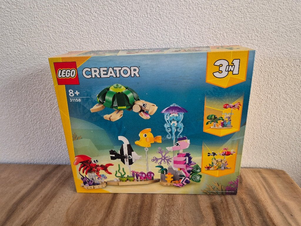 Lego Creator 31158 3-in-1 Zeedieren nieuw, Kinderen en Baby's, Speelgoed | Duplo en Lego, Lego, Lego, Nieuw, Ophalen of Verzenden