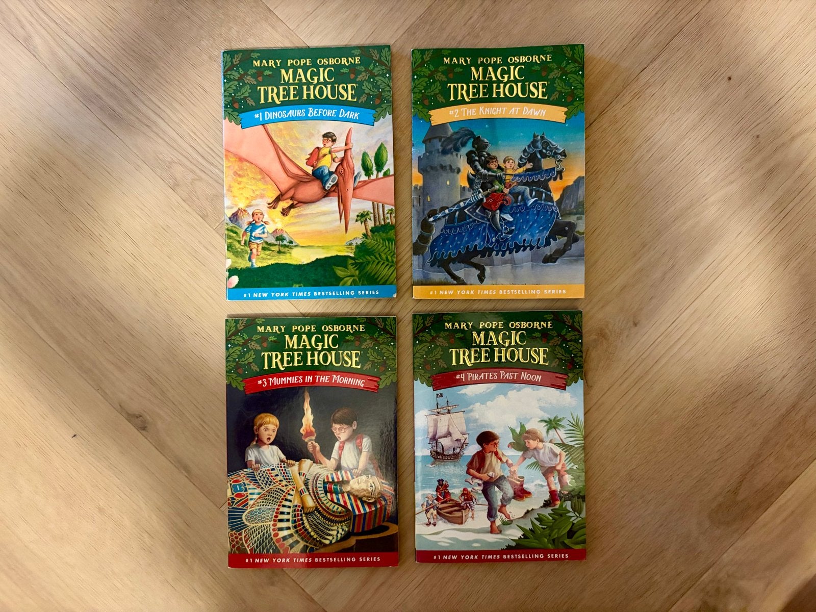 Magic Treehouse boeken Engelstalig - Set van 4, Ophalen of Verzenden, Gelezen, Fictie algemeen