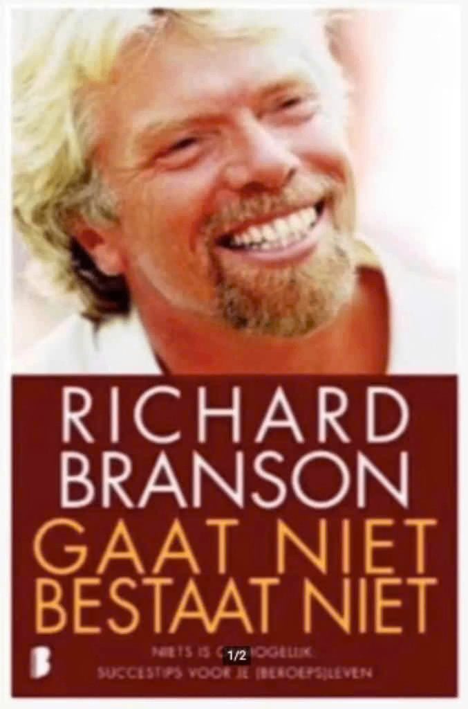 Gaat Niet Bestaat Niet (Richard Branson), Ophalen of Verzenden, Zo goed als nieuw, Management