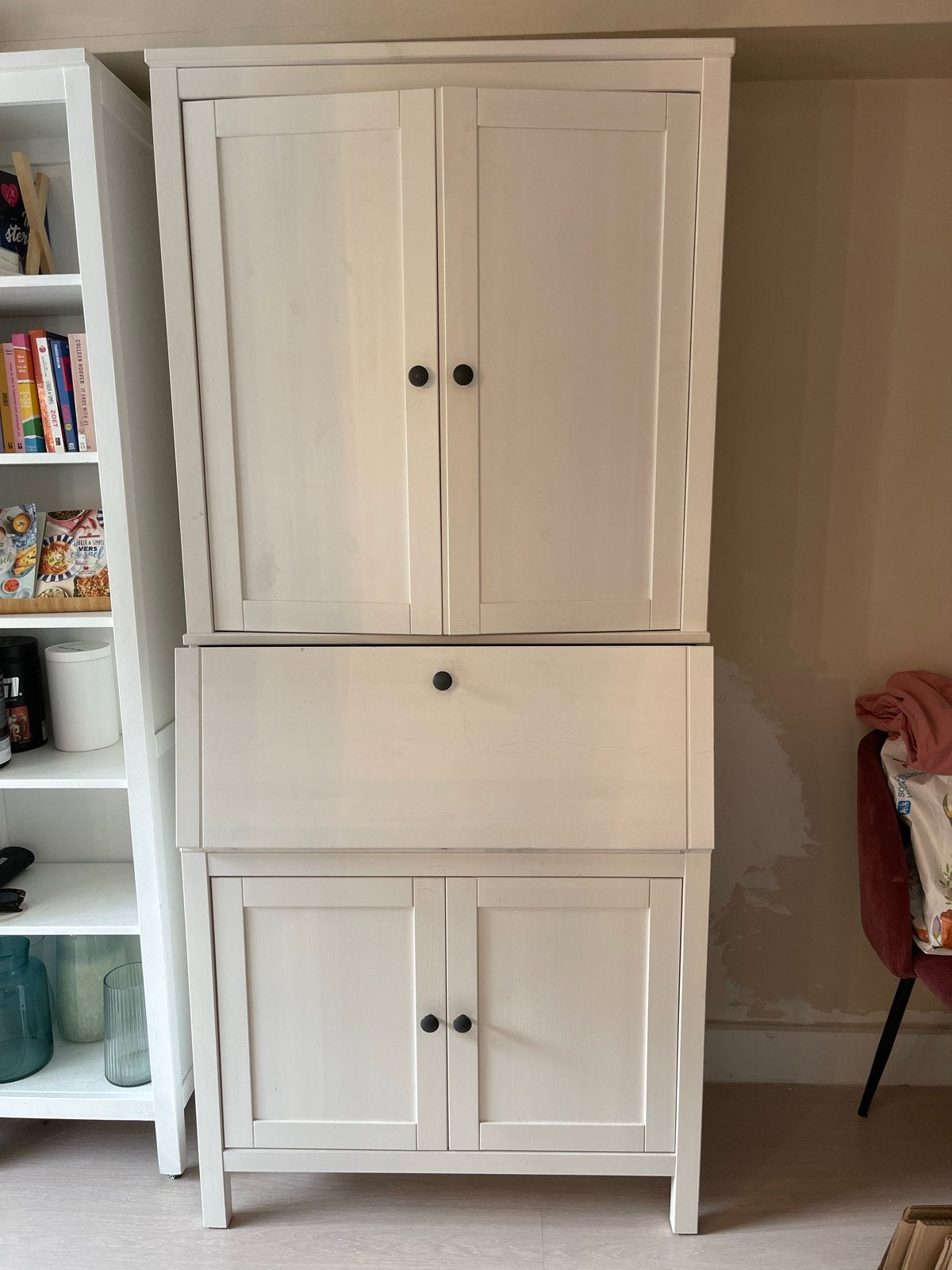 IKEA Hemnes Secretaire - Wit, Ophalen, Zo goed als nieuw