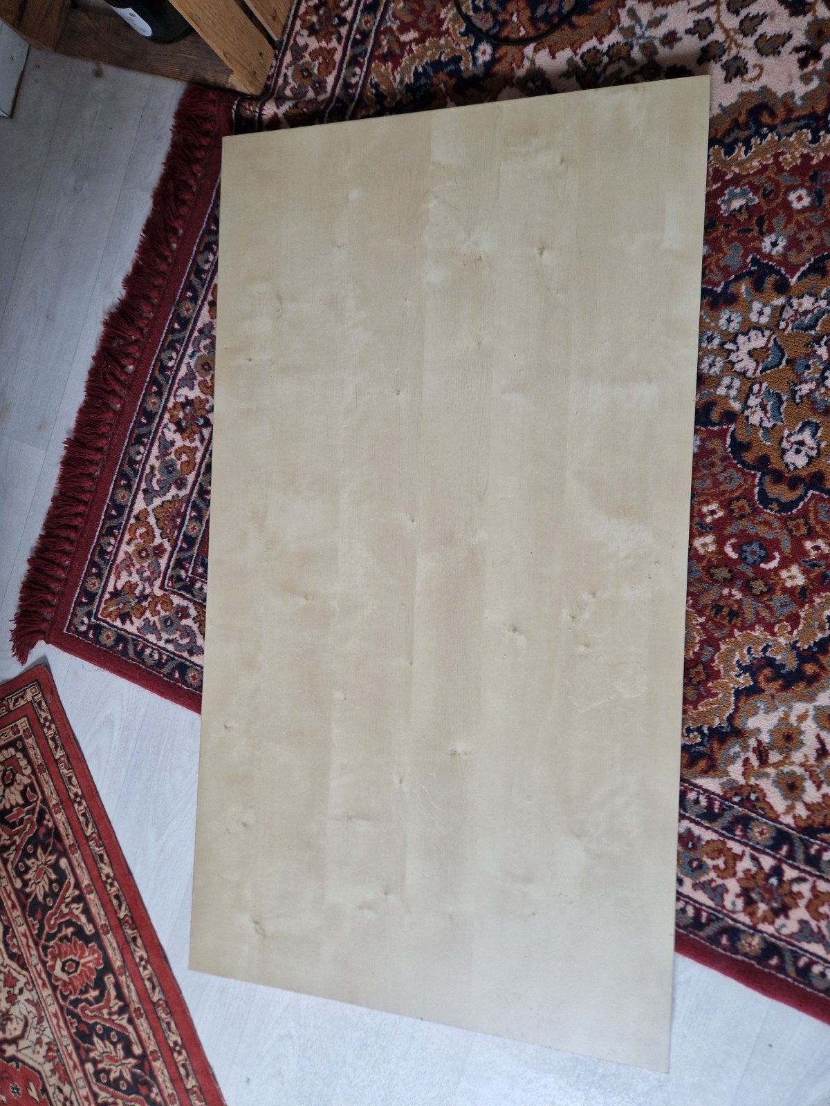 LAGKAPTEN tafelblad zonder poten., Huis en Inrichting, Ophalen, Gebruikt, 100 tot 150 cm, 50 tot 100 cm