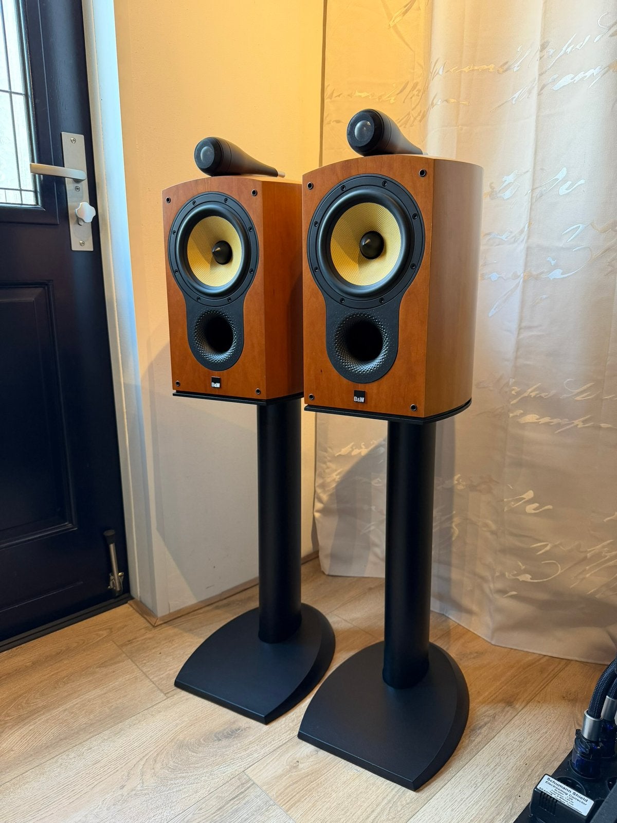 Mooie B&W 805S Luidsprekers - Cherrywood 2/2, Audio, Tv en Foto, Luidsprekers, Zo goed als nieuw, Stereo speakers, Bowers & Wilkins (B&W)