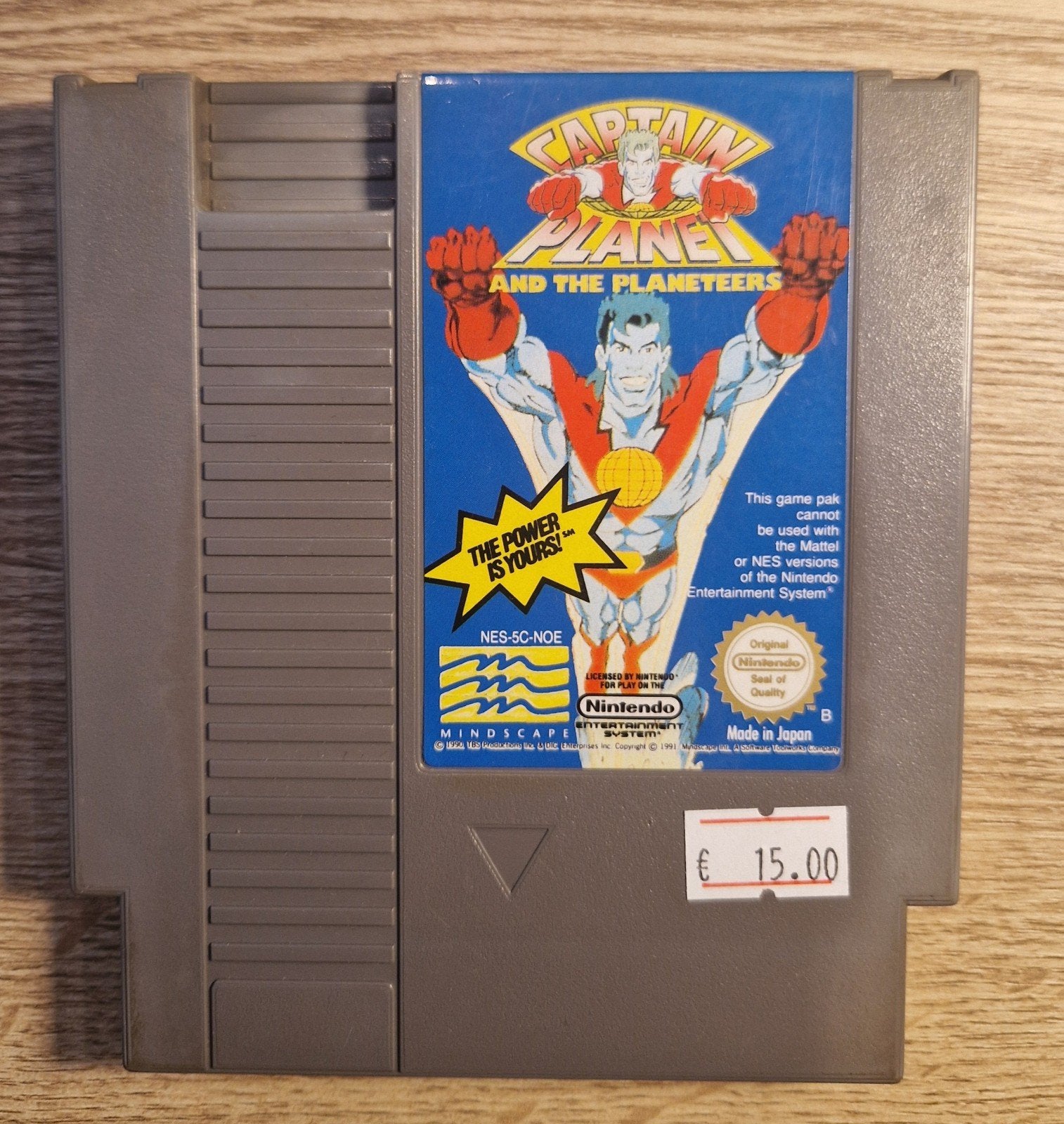 Captain Planet and the planeteers Nintendo NES PAL B, Spelcomputers en Games, Games | Nintendo NES, 1 speler, Eén computer, Ophalen of Verzenden