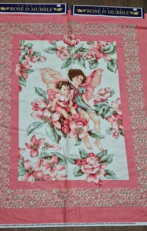 Flower Fairies Quiltstoffen & Samples - Rose & Hubble, Hobby en Vrije tijd, Stoffen en Lappen, Gebruikt, Ophalen of Verzenden