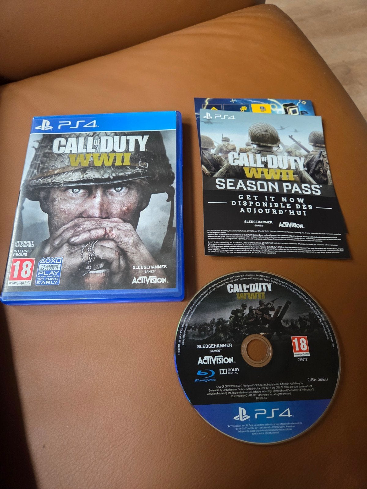 ZGAN Spel Call of Duty: WWII (PS4)  9 euro, Online, Vanaf 18 jaar, Overige genres, 1 speler