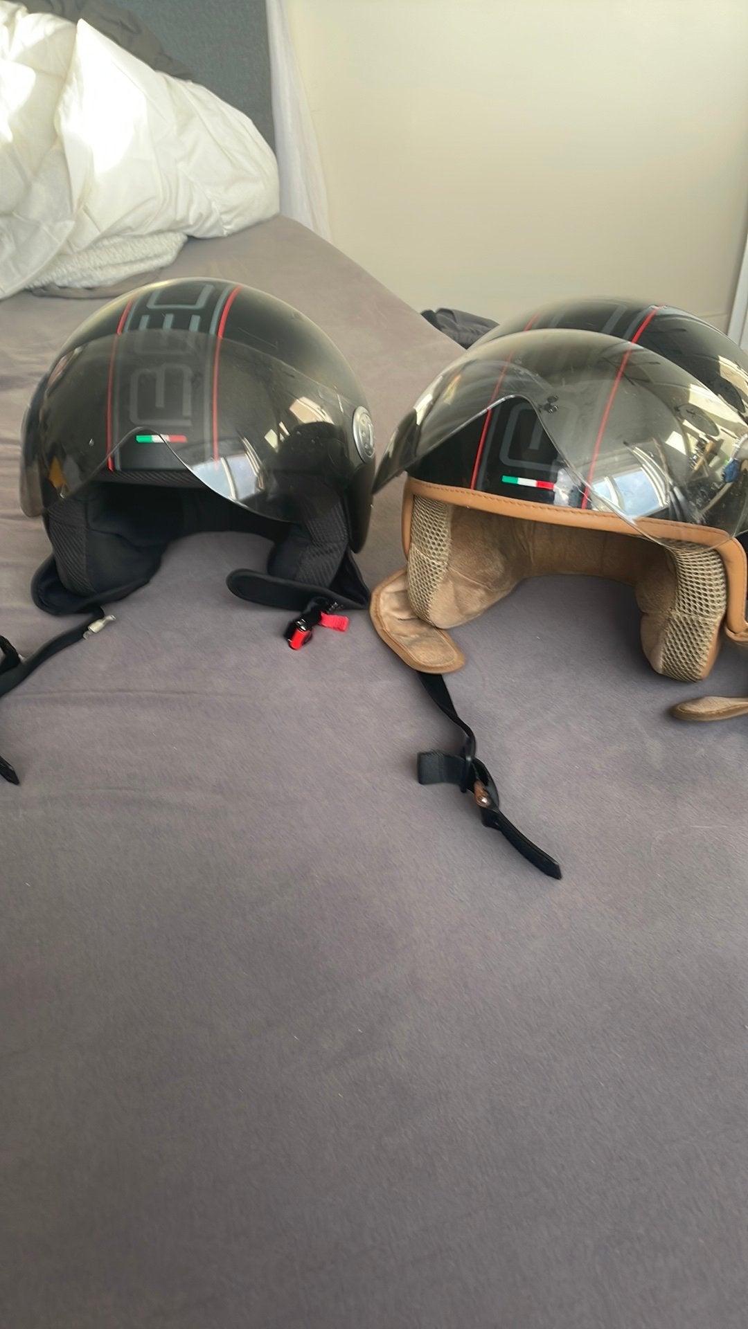 Beon helm, Fietsen en Brommers, Ophalen, Gebruikt, Medium