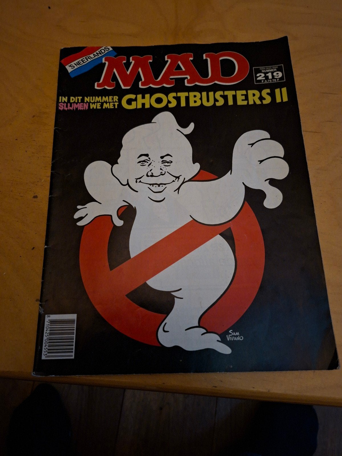 MAD Magazine nummer 219 - Ghostbusters 2, Boeken, Tijdschriften en Kranten, Ophalen of Verzenden, Gelezen, Overige typen