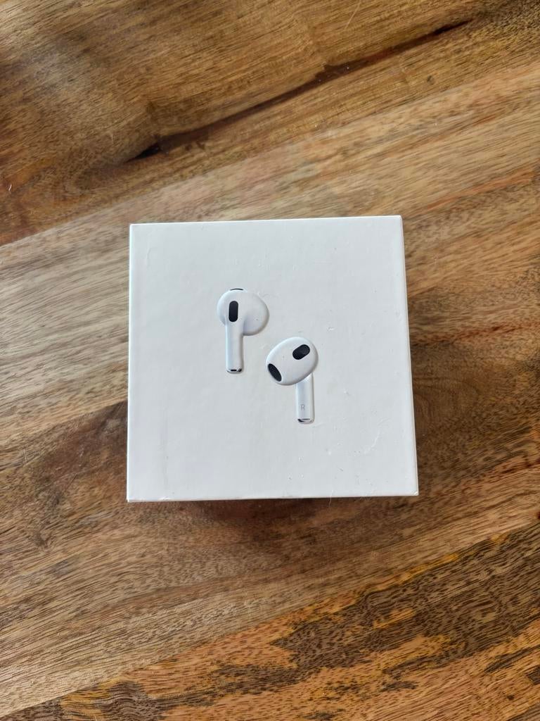 Apple AirPods (3e generatie) - Nieuw in doos, Ophalen, Zo goed als nieuw, Overige typen, Apple iPhone
