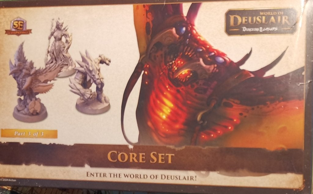 Dungeons & Lasers Deuslair: Core Set Part 3 NIEUW, Ophalen of Verzenden, Nieuw, Overige soorten, Figuurtje(s)